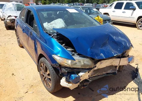 2013 Honda Civic Ex from USA, damaged, VIN 2HGFB2F82DH544869